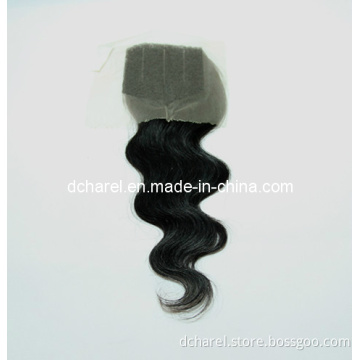 Most Popular Three Part Lace Closure Brazilian 100% Human Hair Lace Closures Top Selling